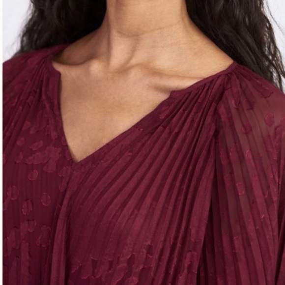 NEW Anthropologie Toulon Polished Pleated Swing Dress size M - Picture 10 of 11